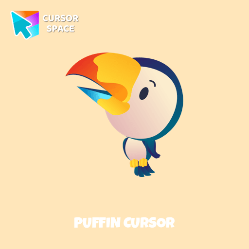 Puffin cursor pointer cursor